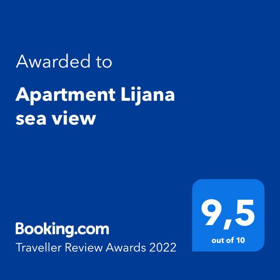 Apartment Lijana Sea View Tucepi Exterior photo